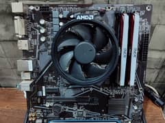 Amd Ryzen 5 3500x With Mobo and 16GB Ram