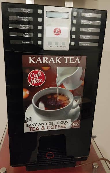 Tea and Coffee Vending Machine with Cabin (CAFE MAX) 0