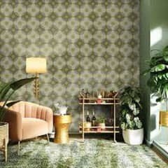 Pvc panel,wallpaper,ceiling,wood vinyl floor, blind,grass,paint,tvunit