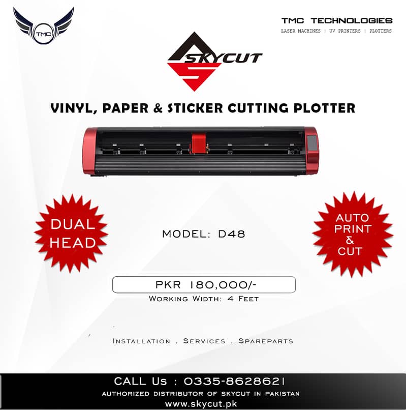 SKYCUT VINYL & STICKER CUTTING PLOTTER 5