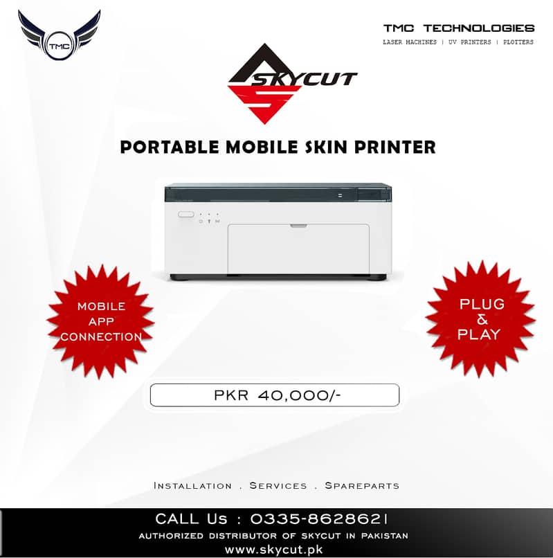 SKYCUT MOBILE PROTECTOR PRINTING & CUTTING MACHINE 8