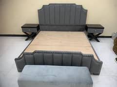 Bed Set /Wooden Bed/Poshish Bed se/Side Table /Dressing/Furniture