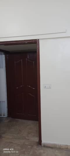 A flat is available for rent in Haroon Centre Apartment, Abul Hssan Isphani Road Block4 , Commissioner Society Karachi.