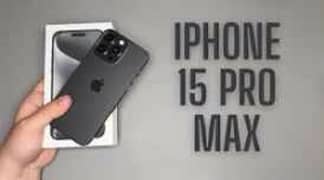 IPhone 15 pro max  :: black colour