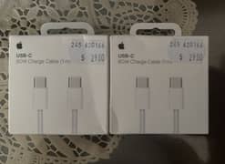 Apple 1m Cable C to C for iphone 15 pro max