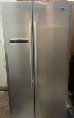 Haier side by side 22 cubic refrigerator