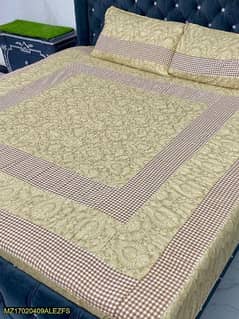 Brand New 3 piece, Double Bed Sheet with PatchWork