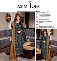 3 pcs lawn unstitched suit free home delivery all over Pakistan