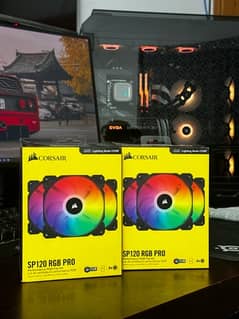 Corsair SP120 RGB PRO (3x3) PC Fans