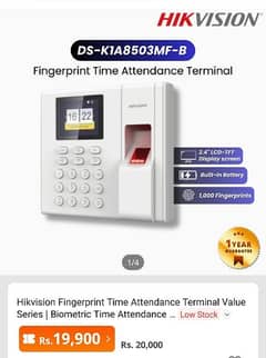 hikvision fingerprint attendance machine