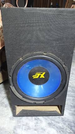 Woofer with base tube