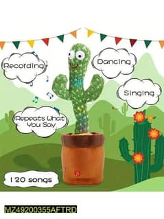 Dancing cactus plus toy for kids