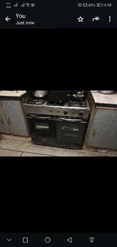 cooking range for sale 8000