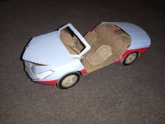 beautiful handmade mini car model