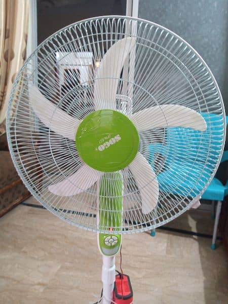 Rechargeable Solar DC Fan 6