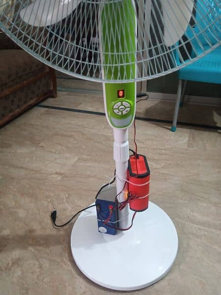 Rechargeable Solar DC Fan 7