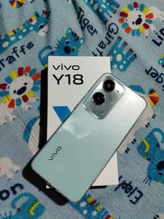 Vivo y18 6/128 1 day use charger box All aquiment