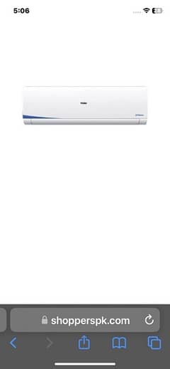 2 ton haier dc inverter going cheap