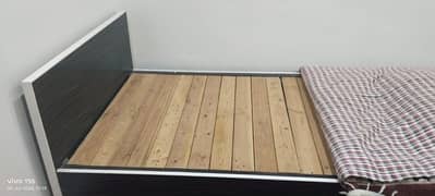 single bed strong wood