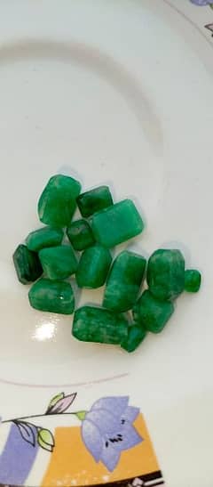 Pakistan swat Emerald cutting Ring size