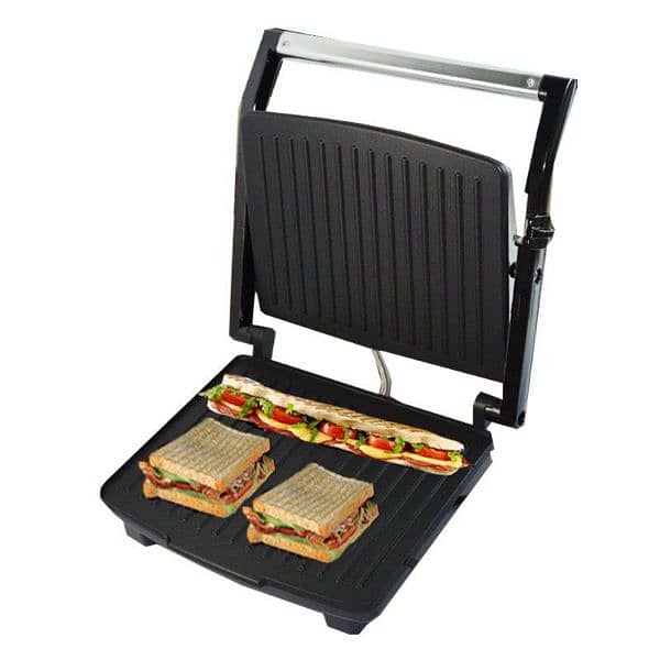 RAF PANINI GRILL MAKER NEW PRESS SANDWICH BURGER STEAK VEGGIE NONSTICK 2