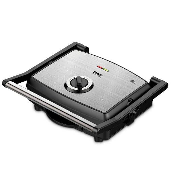 RAF PANINI GRILL MAKER NEW PRESS SANDWICH BURGER STEAK VEGGIE NONSTICK 5