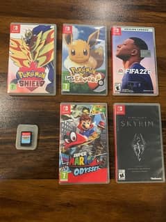 nintendo switch games pokemon fifa mario