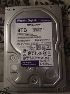 Hard disk 8TB Hikvision best for nvr dvr