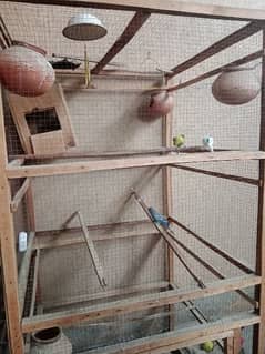 Bird's cage for Sale 6x3x3 feet