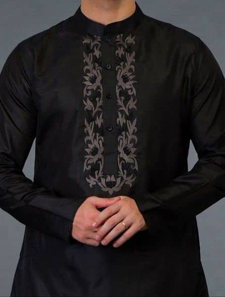 premium quality men's stitched shalwar kurta 1700 0