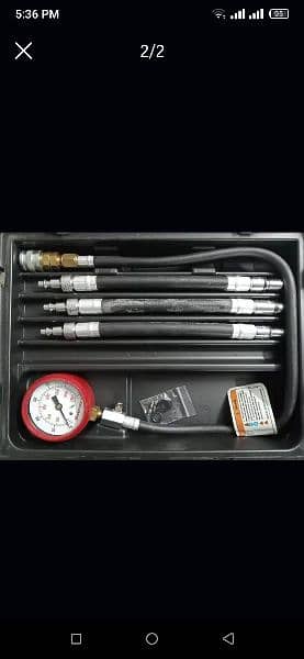 snap on American usa tool kit compression testing toolkit made 1