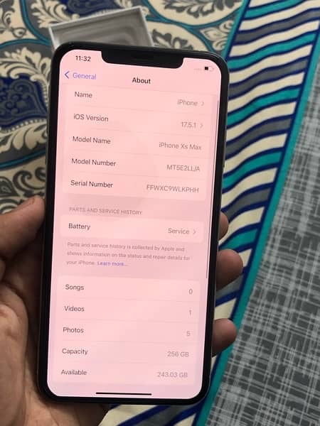 iphone Xsmax 512 gb 7