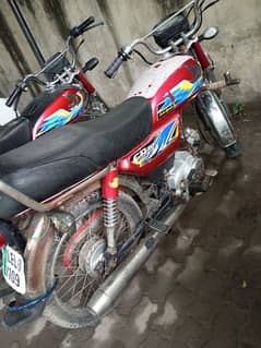 Pak Hero Motorcycle jorry pull