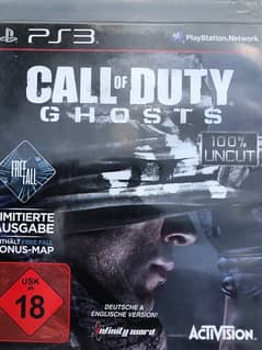 Call Of Duty Ghosts For PS3