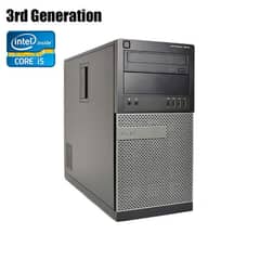 core i5 3rd gen tower gaming pc 10 by 10 condition. see description