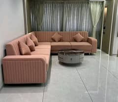 Brand new L shape design poshish sofa sets are avaliable for sale