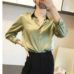 Ladies silk dress shirts