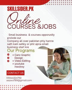 Short Course Available/Blogging/Digitl marketing/video editing/youtube