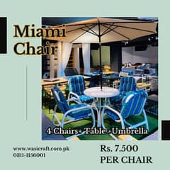 Miami Chairs Set, luxury outdoor furniture| Garden Furniture set
