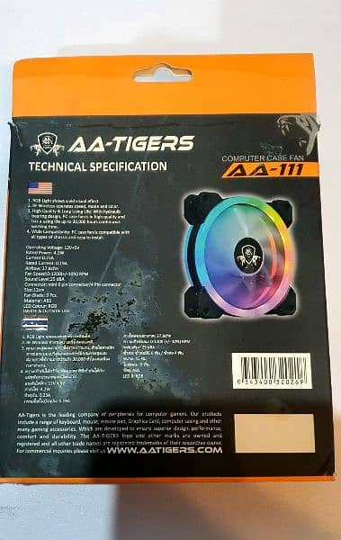 Infinity Fans , PC Fans , Lian Li , Corsair , AA Tiger , ARGB , Fan 7