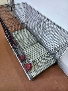 Folding cage(pinjra) 2 portions almost new
