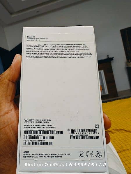 Iphone SE 128 GB  3rd Generation 2022 white 5