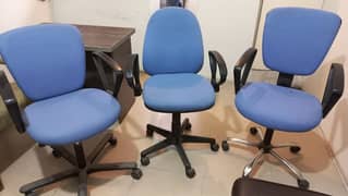 3 Computer Chairs