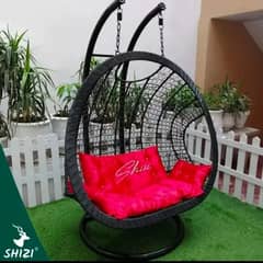 swing chair with stand