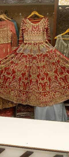 bridal lehenga Mac c