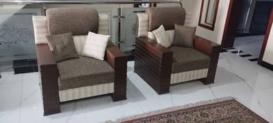 sofa five seater with table