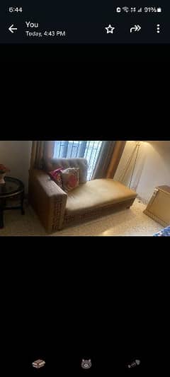 three seater sofa for beautiful room corner urgently sale