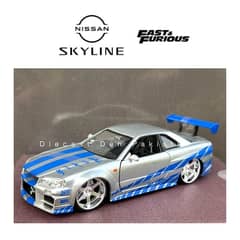 Nissan Skyline R34 GTR 1/24 Scale