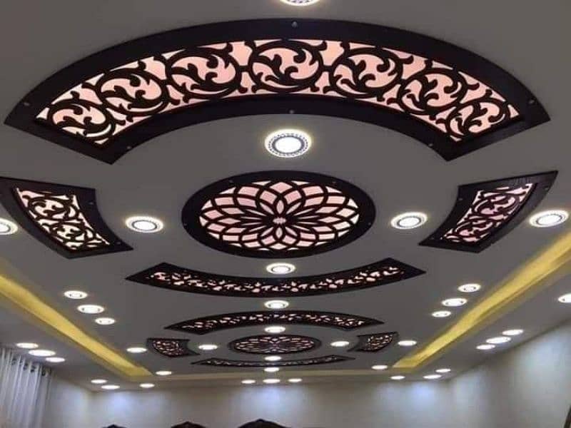 Gpsym Ceiling/Pop Ceiling/Pvc Ceiling/chunity/Border Gola/ 0