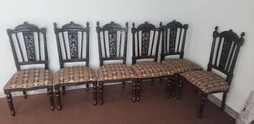 Dinning Table and 6 Chair's
